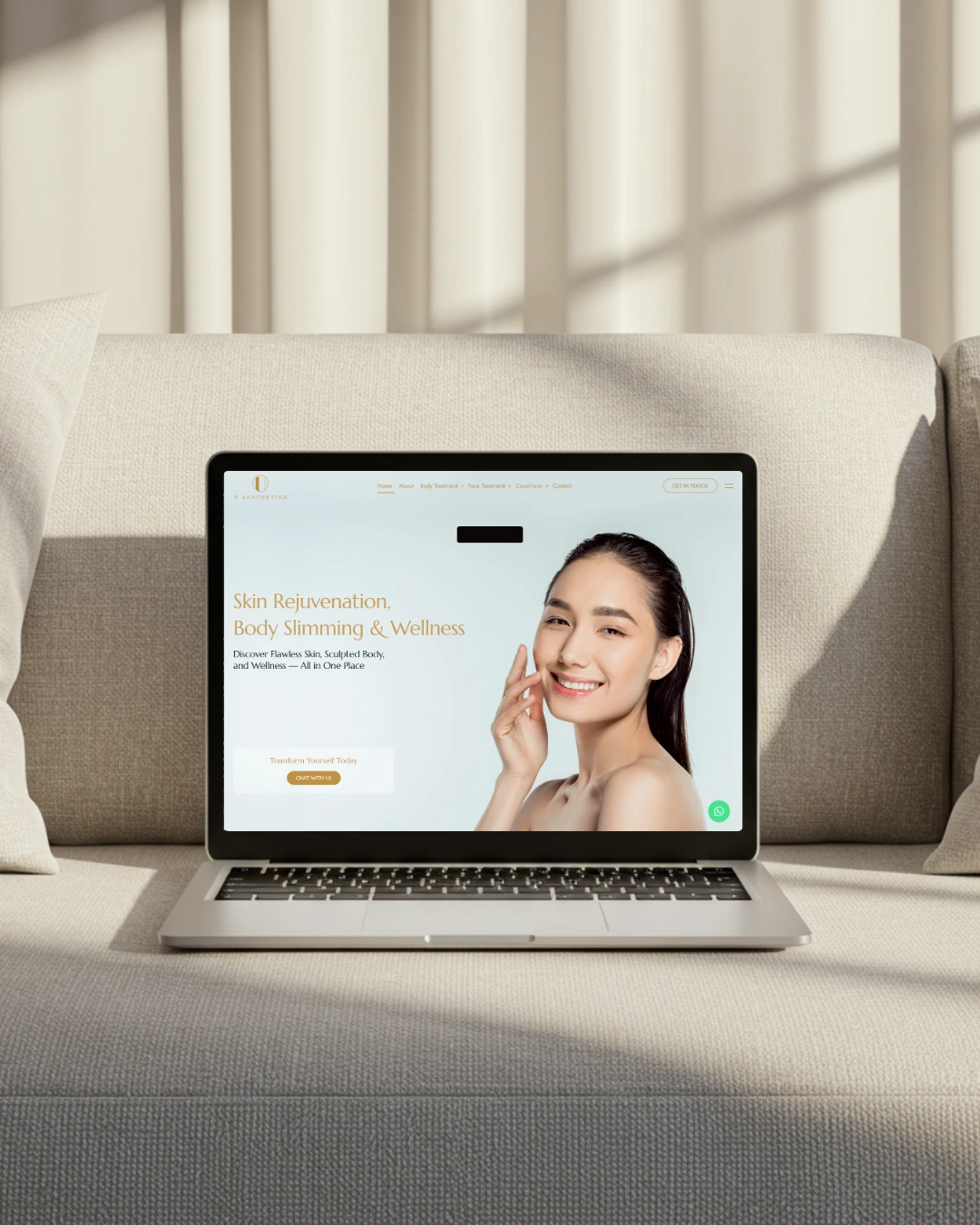 U Aesthetics Singapore — Medical Aesthetic Clinic Website Design